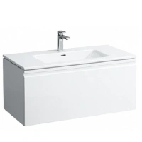 Тумба с раковиной Laufen Pro S 100 х 50 х 46 см, белый матовый, 8.6096.6.463.104.1 - Gidratop.ru изображение