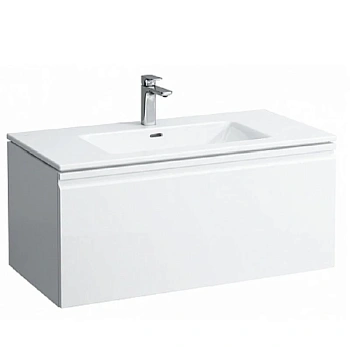 Тумба с раковиной Laufen Pro S 100 х 50 х 46 см, белый матовый, 8.6096.6.463.104.1