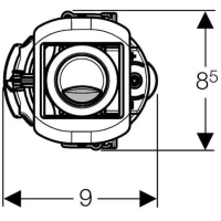 Сливной механизм Geberit Impuls 136.912.21.2Basic 230 - Gidratop.ru изображение