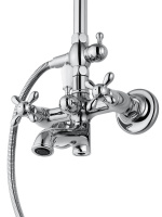 Душевая система WONZON & WOGHAND RETRO, Хром (WW-88739020-CR) - Gidratop.ru изображение