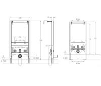 Исталляция для биде WONZON & WOGHAND (WW-TI823A) - Gidratop.ru изображение