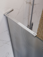 Душевая перегородка BelBagno UNO-L-1-TB-90-FL-Cr - Gidratop.ru изображение