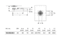 Душевой трап Geberit CleanLine 65 154.052.00.1, с решеткой - Gidratop.ru изображение