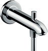 Излив на ванну Hansgrohe 22,8 см с переключателем на душ 13424000 - Gidratop.ru изображение