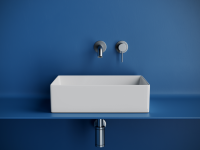 Раковина накладная прямоугольная 361x471x130, цвет белый, арт.CN6069 - Gidratop.ru изображение