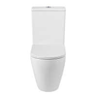 Унитаз-компакт безободковый BelBagno SFERA-TOR BB2141CP-TOR/SC/BB2141T - Gidratop.ru изображение