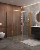 Душевой уголок CEZARES MOLVENO-AH-2/1-170/90-C-BORO-IV - Gidratop.ru изображение