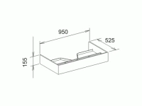 Тумба под раковину Keuco Edition 300 30382 009100 95х52,5 см олива - Gidratop.ru изображение