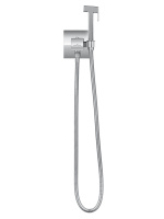 Смеситель с гигиеническим душем и термостатом встраиваемый WONZON & WOGHAND, Хром (WW-88829910-CR) - Gidratop.ru изображение