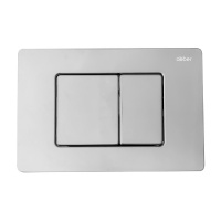 Комплект подвесной унитаз ABBER Rechteck AC1201MB черный матовый с инсталляцией AC0105 и кнопкой AC0120 хром - Gidratop.ru изображение