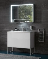 Зеркальный шкаф Keuco Royal Lumos 80 см с подсветкой, 14312171301 - Gidratop.ru изображение