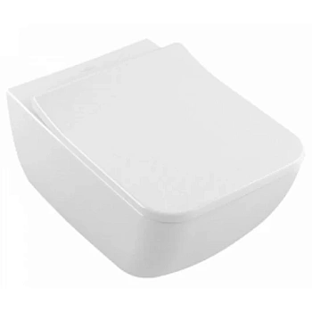 Подвесной безободковый унитаз Villeroy&Boch Venticello 4611 R0R1