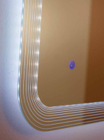 Зеркало со встроенной LED подсветкой 44996, 90x100 - Gidratop.ru изображение