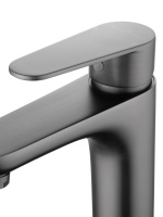 Смеситель для раковины WONZON & WOGHAND ALFA, Темный графит (WW-A40202-BGG) - Gidratop.ru изображение