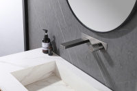 Смеситель ABBER Rund AF8712NG для раковины скрытого монтажа, никель - Gidratop.ru изображение