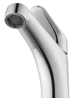 Смеситель для раковины высокий WONZON & WOGHAND BALANCE, Хром (WW-051104-CR) - Gidratop.ru изображение