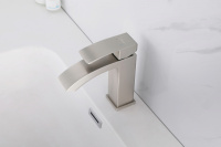 Смеситель ABBER Wasserfall AF8610SP для раковины, сатин - Gidratop.ru изображение