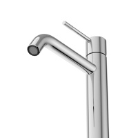 RELAX-LC1-01-W0 Смеситель для накладной раковины однорычажный без донного клапана, хром - Gidratop.ru изображение