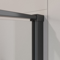 Душевой уголок Cezares LINER-A-2-90-C-NERO - Gidratop.ru изображение