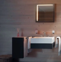 Тумба с раковиной Keuco Edition 300 30362 009100, корпус olive, с раковиной 30360 310001 - Gidratop.ru изображение