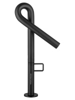 Смеситель для раковины WONZON & WOGHAND LOOP, Черный матовый (WW-112-00-508) - Gidratop.ru изображение