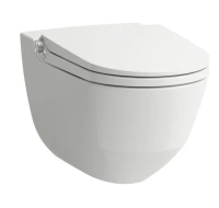 Подвесной унитаз-биде Laufen Cleanet Riva 8.2069.1.400.000.1 безободковый - Gidratop.ru изображение