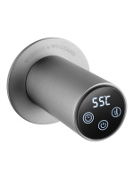 Полотенцесушитель электрический встраиваемый WONZON & WOGHAND HAMBURG, Брашированный никель (WW-AL314-BR) - Gidratop.ru изображение