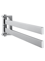 Полотенцедержатель регулируемая WONZON & WOGHAND ECLIPSE, Хром (WW-9131) - Gidratop.ru изображение