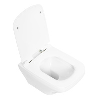 Унитаз подвесной безободковый BelBagno SELA BB3201CHR/BB3201SC - Gidratop.ru изображение