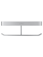 Двойной держатель для туалетной бумаги с полкой WONZON & WOGHAND LOTTE, Хром (WW-8356) - Gidratop.ru изображение