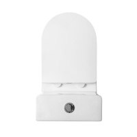 LOUNGE Унитаз-моноблок с сиденьем дюропласт soft close, P-trap BB8618CPR-MN/SC - Gidratop.ru изображение
