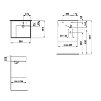 Раковина Laufen Kartell 8.1033.5.000.112.1 60 см, подвесная, цвет белый - Gidratop.ru изображение