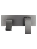 Смеситель для раковины встраиваемый WONZON & WOGHAND FIT, Темный графит (WW-88869009-BGM) - Gidratop.ru изображение