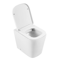 Унитаз приставной безободковый BelBagno ALBANO BB120CBR/BB120SC - Gidratop.ru изображение