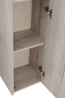 KRAFT Шкаф подвесной с двумя распашными дверцами с доводчиками, с двумя полками, правост. Rovere Galifax Bianco, 330x300x1600, KRAFT-1600-2A-SC-RGB-R - Gidratop.ru изображение