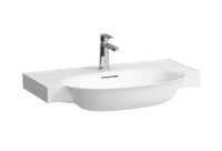 Раковина Laufen New Classic 8.1385.5.757.104.1 80 х 48 х 16.5 см, SaphirKeramik, 1 отверстие, белый матовый - Gidratop.ru изображение