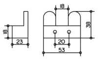 Крючок Keuco Edition 300, 30015 010000, хром - Gidratop.ru изображение