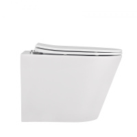 Унитаз ABBER Bequem AC1102MW подвесной белый матовый, безободковый - Gidratop.ru изображение