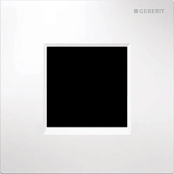 ИК-привод для писсуара Geberit Type 30, панель - альпийский белый, 116.027.KJ.1