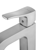 Смеситель для раковины WONZON & WOGHAND FLEX, Брашированный никель (WW-88018072-BN) - Gidratop.ru изображение