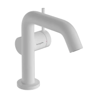 Смеситель для раковины Hansgrohe Tecturis S 73323700, с донным клапаном, цвет белый матовый - Gidratop.ru изображение