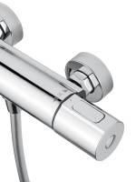 Смеситель для душа с термостатом WONZON & WOGHAND INN 2, Хром (WW-A2006-A-CR) - Gidratop.ru изображение