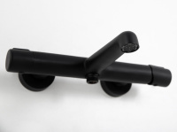 UNO Смеситель для ванны и душа, чёрный UNO-VASM-NERO - Gidratop.ru изображение