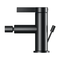 Смеситель Keuco Ixmo Pure 59509371000 для биде, с донным клапаном, цвет черный матовый - Gidratop.ru изображение