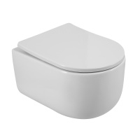 Унитаз подвесной безободковый BelBagno SOFT-TOR BB084CH-TOR/BB2031SC - Gidratop.ru изображение