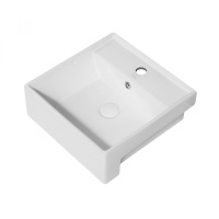 Раковина накладная ABBER Rechteck AC2208 белая - Gidratop.ru изображение