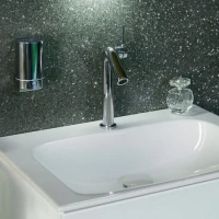 Смеситель Keuco Plan S 52902 010000 для раковины 15 см, с гарнитурой для слива и донным клапаном - Gidratop.ru изображение