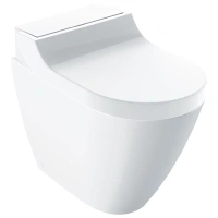 Электронный унитаз-биде Geberit AquaClean Tuma Comfort 146.310.11.1 приставной, альпийский белый - Gidratop.ru изображение