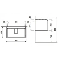 Тумба под раковину Laufen Pro S 4.8350.2.096.463.1 - Gidratop.ru изображение