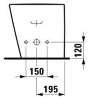 Биде Laufen Alessi 8.3290.1.400.304.1 напольное - Gidratop.ru изображение